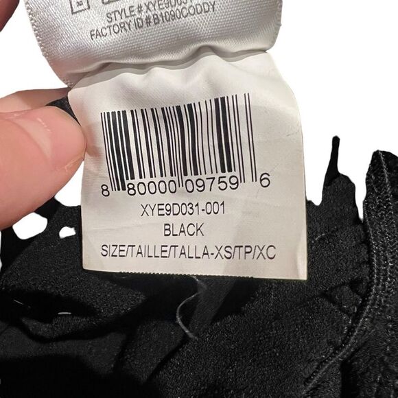 3 for $30! BCBGENERATION black sleeveless romper - Picture 5 of 10